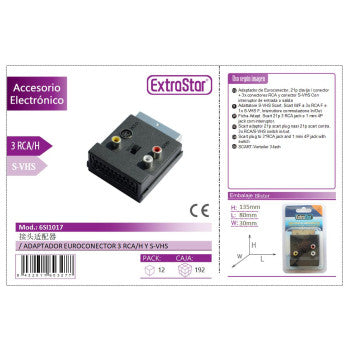 Adaptador de Euroconector ExtraStar