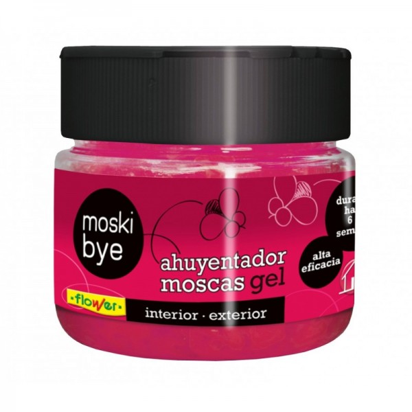 Ahuyentador de Moscas en Gel Moski Bye Flower – 125 g