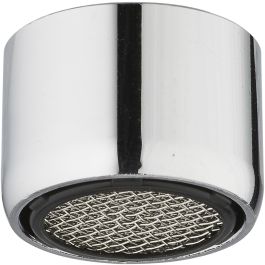 Aireador de Grifo Cromado con Malla Filtrante - Macho-Hembra