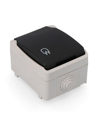 Base de Enchufe Estanca Retráctil EDM IP44