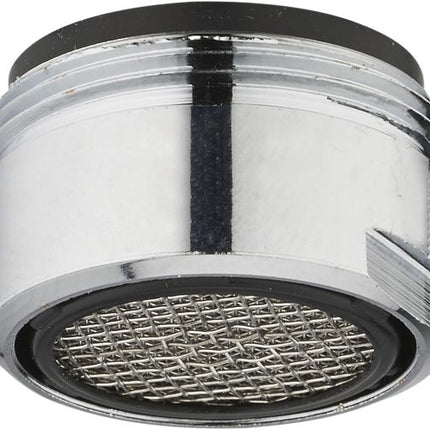 Aireador de Grifo Cromado con Malla Filtrante - Macho-Hembra