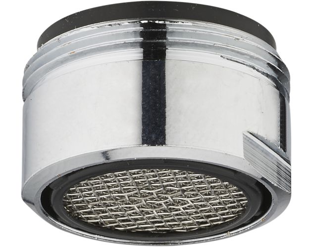 Aireador de Grifo Cromado con Malla Filtrante - Macho-Hembra