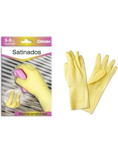 Guantes Satinados Cegasa Talla 9-9½ (Extra Grande)
