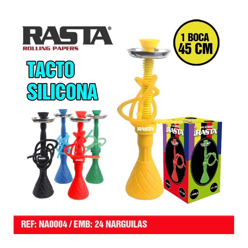 Narguila Rasta de Silicona - 45 cm