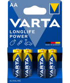Varta Longlife Power AA – Pack 4 Pilas