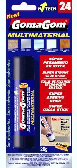 GomaGom Multimaterial – Pegamento en Barra 20 g