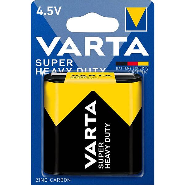Pila Varta Super Heavy Duty 4.5V (3R12) Zinc-Carbon – 1 unidad