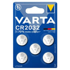 Pilas Varta CR2032 Litio – Pack 5 Unidades